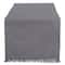 DII® 72" Solid Heavyweight Fringed Table Runner